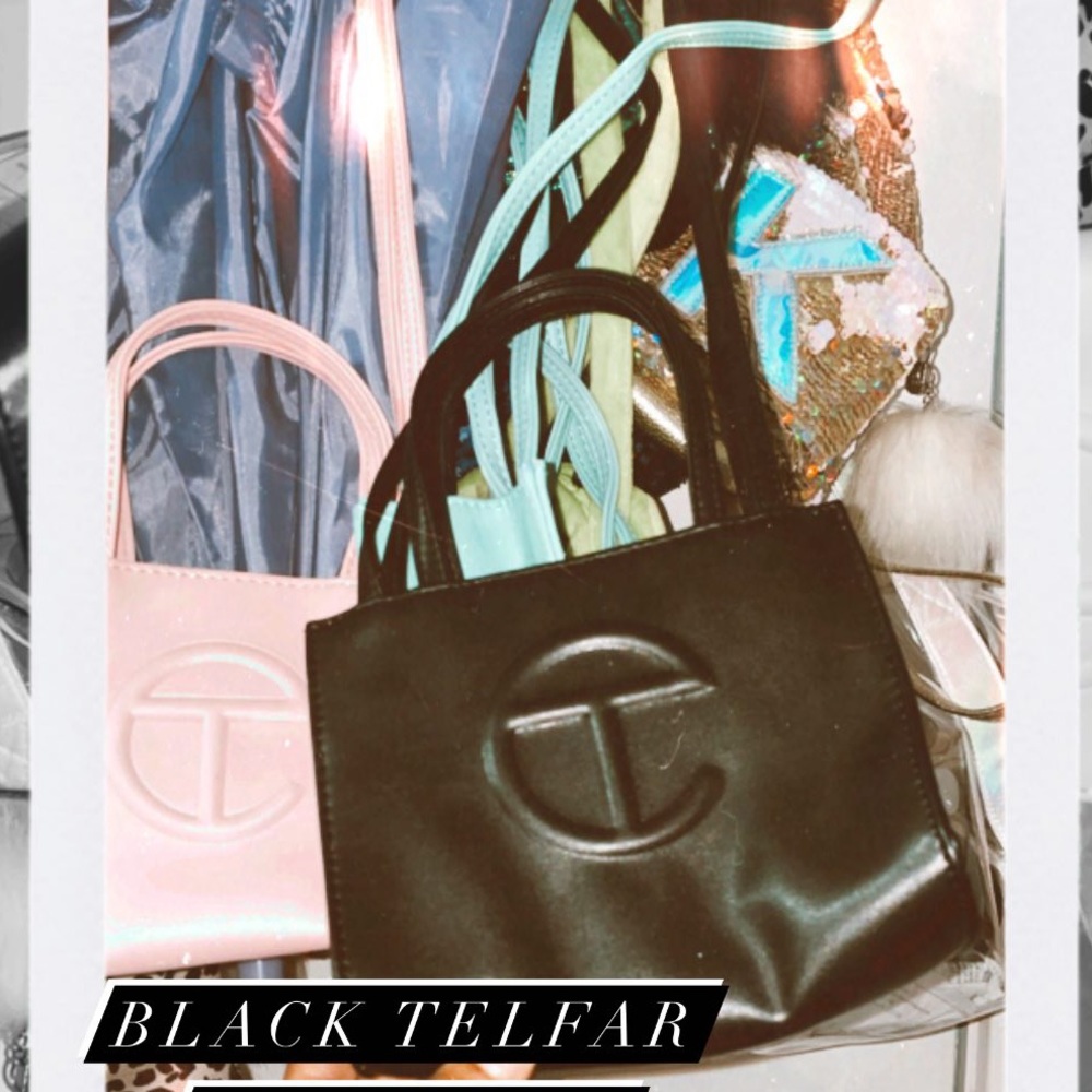 Black small telfar